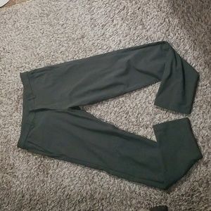 Lululemon green military pants